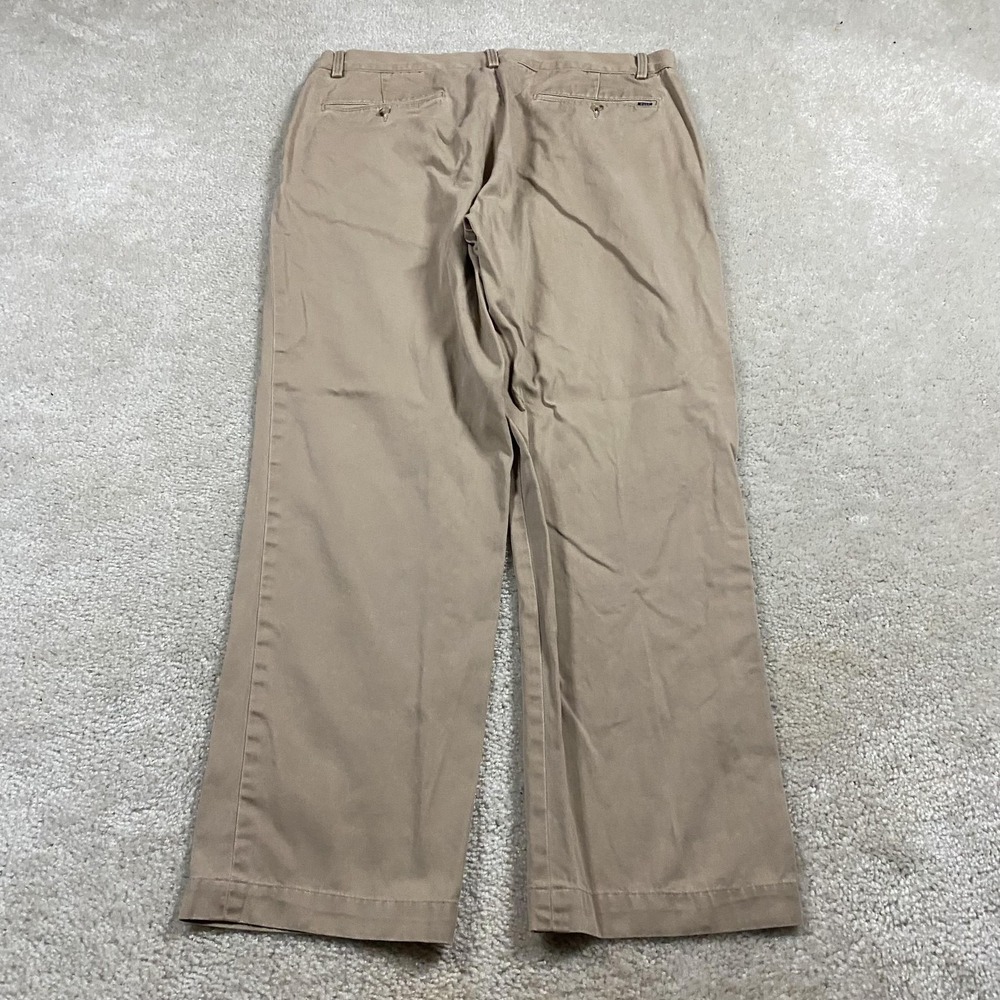 Polo Ralph Lauren Pants Mens 35x30 Beige Khaki Classic Fit Chino Cotton Preppy